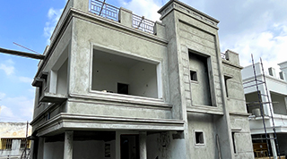 Villa construction in Bangalore